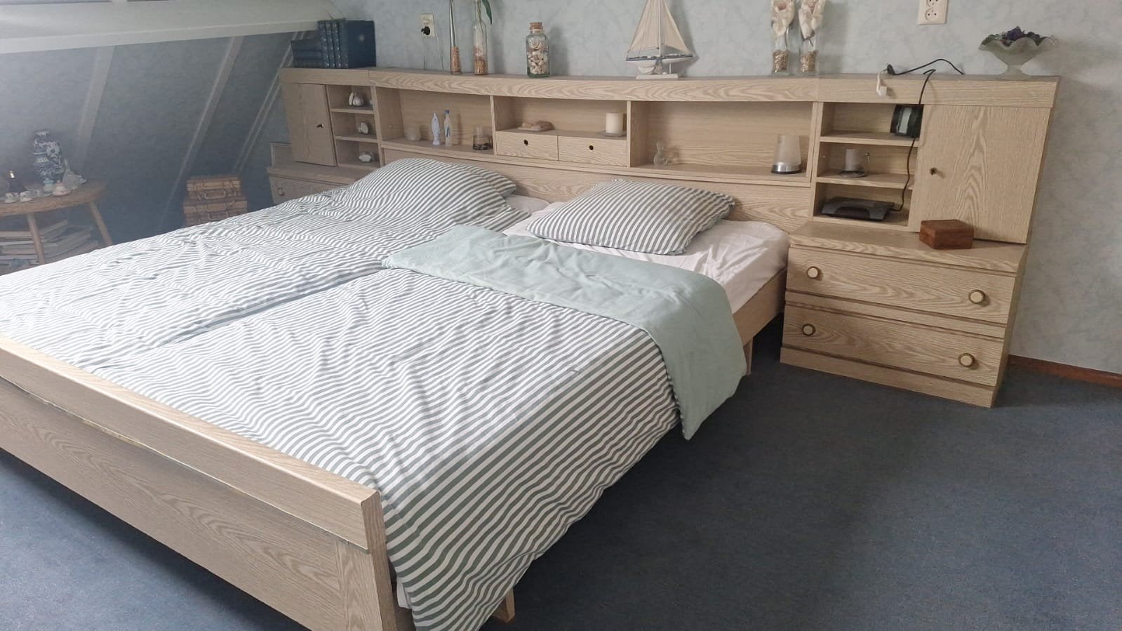 Gratis afhalen in Zwolle slaapkamer compleet, Ophalen, Gebruikt, 90 cm, Eenpersoons