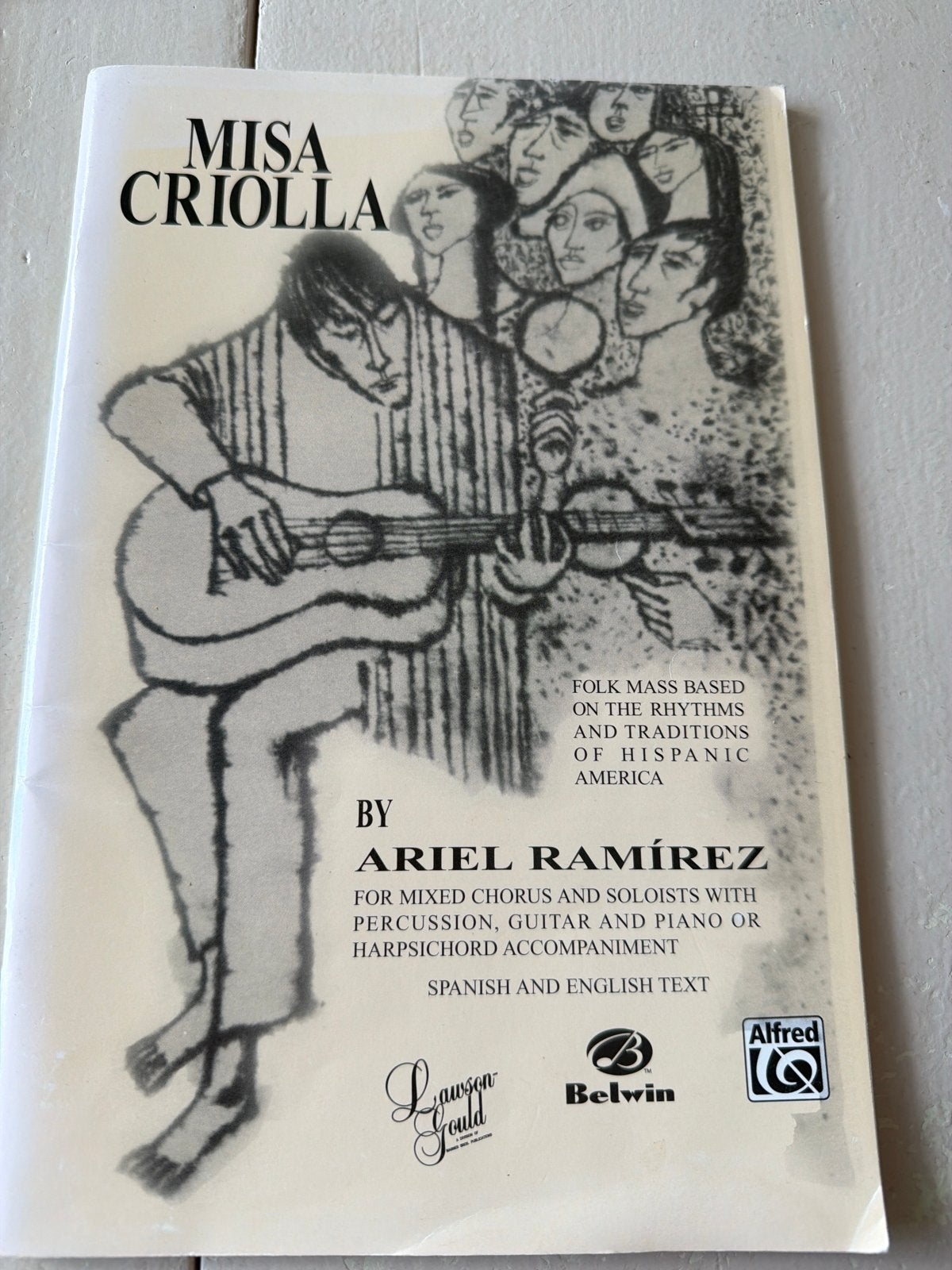 Misa Criolla - Ariel Ramírez (bladmuziek), Wereldmuziek, Ophalen of Verzenden, Artiest of Componist, Gitaar