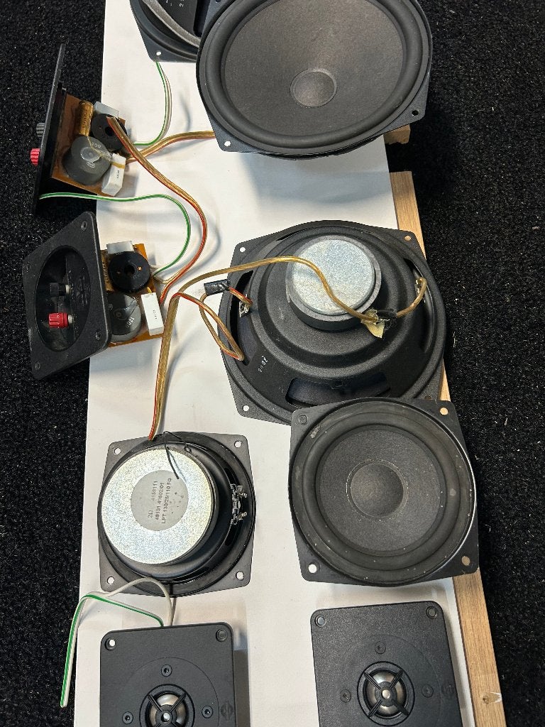 MB Quart speakers en onderdelen, Audio, Tv en Foto, Overige merken, Gebruikt, 120 tot 150 watt, Overige typen