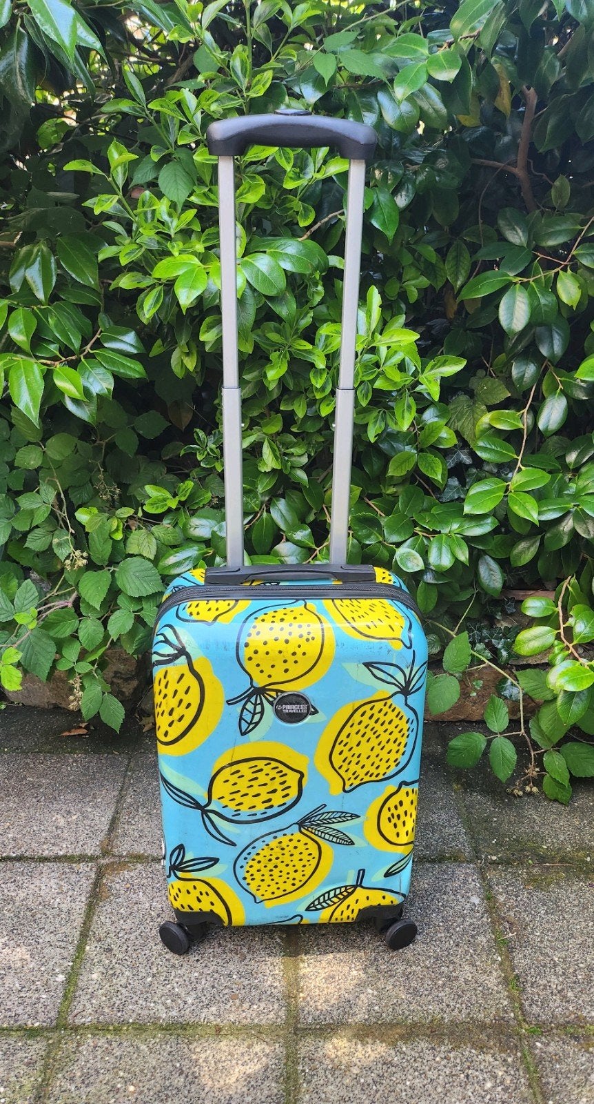 Princess Traveller Cabin Luggage Lemon Cabintrolley, Ophalen, Hard kunststof