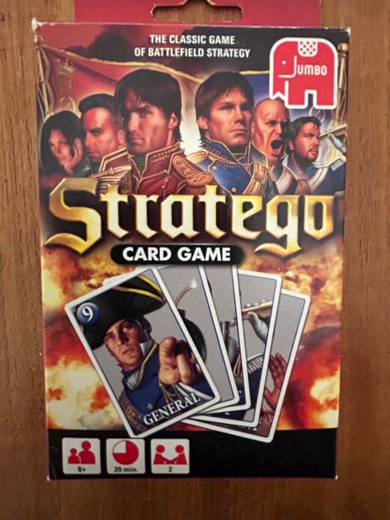 Stratego kaartspel, Hobby en Vrije tijd, Gezelschapsspellen | Kaartspellen, Een of twee spelers, Ophalen, Zo goed als nieuw