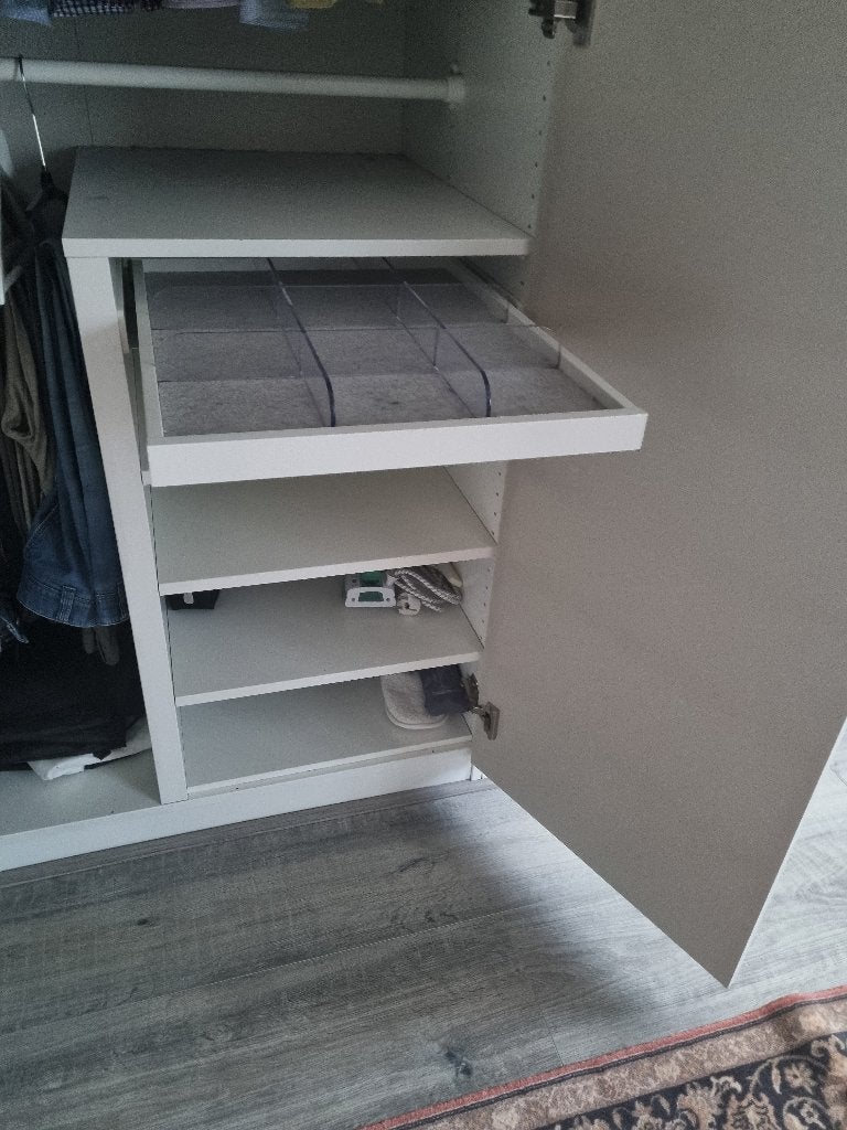 IKEA gardrobe lades, Ophalen, Zo goed als nieuw