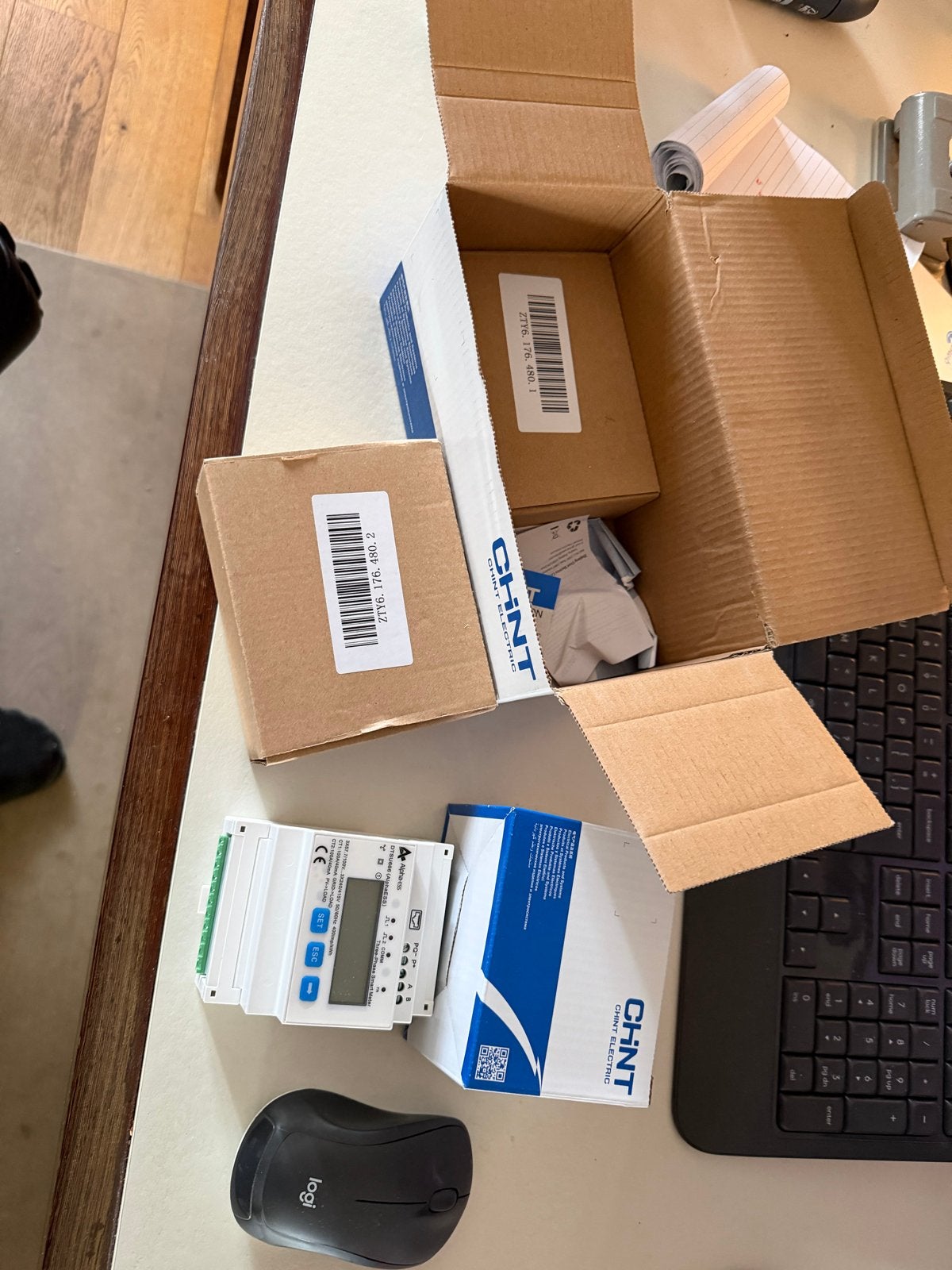 CHNT DTSU666 AlphaESS 3-fase slimme meter 100A/40mA, Ophalen of Verzenden, Nieuw, Overige merken, Overige typen