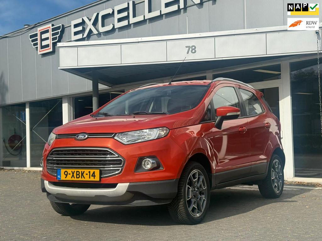 Ford EcoSport 1.0 EcoBoost Titanium, Auto's, Voorwielaandrijving, Euro 5, Gebruikt, Origineel Nederlands