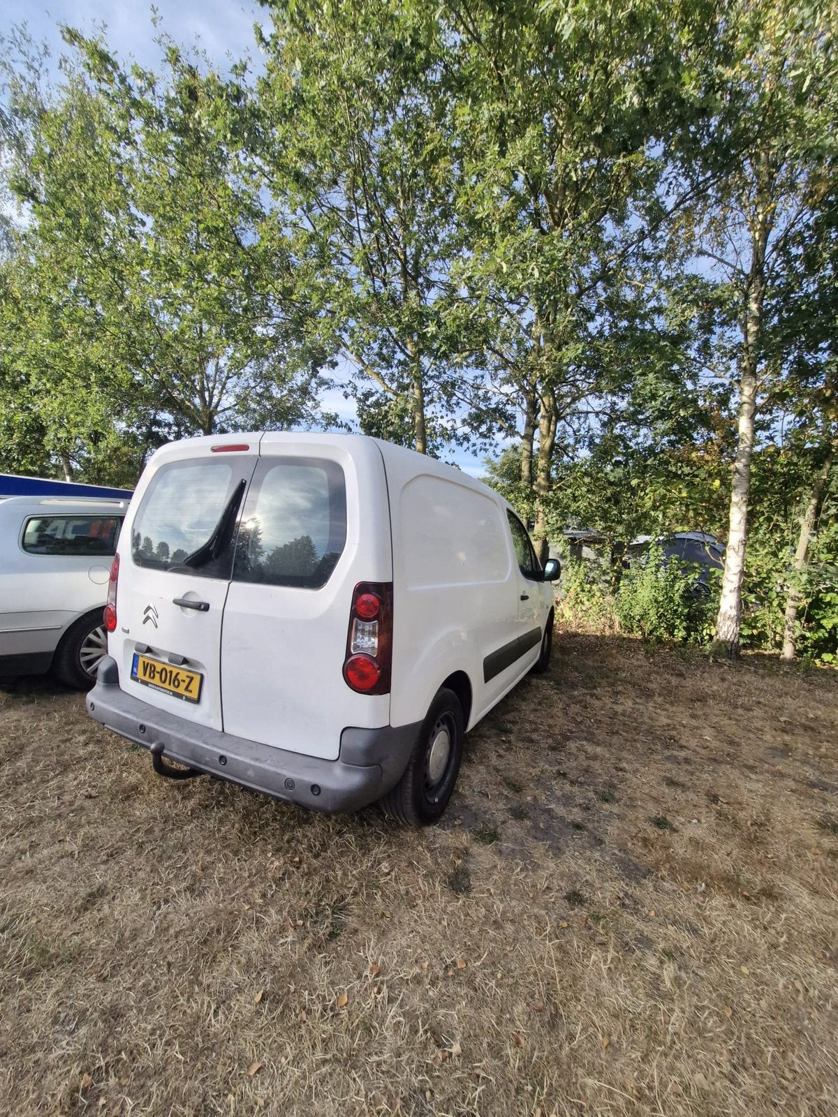 Citroën Berlingo 1.6 HDI 66KW 2013 Wit, Voorwielaandrijving, Euro 5, Stof, Zwart