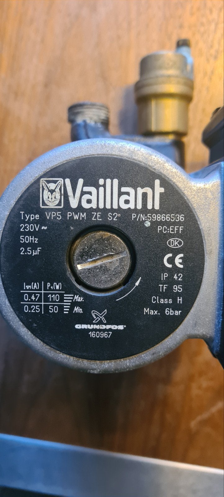 vaillant cv pomp 59866536, Doe-het-zelf en Verbouw, Verwarming en Radiatoren, Ophalen of Verzenden, Gebruikt, Overige typen