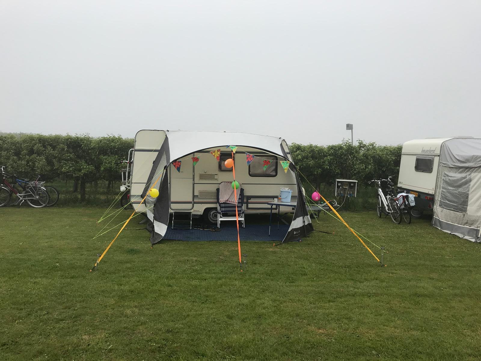 Luifel voor caravan., Caravans en Kamperen, Caravan accessoires, Ophalen, Gebruikt