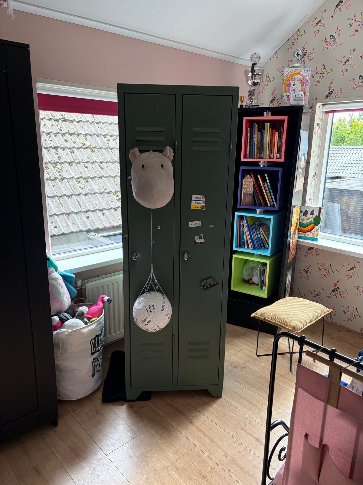 Metalen lockerkast - Groen 60x50x180 cm, Huis en Inrichting, Kasten | Lockerkasten, Ophalen, Gebruikt