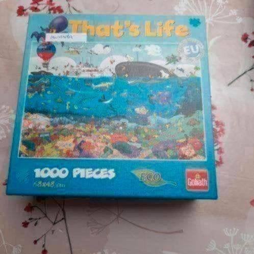 Puzzel 1000, Verzenden, 500 t/m 1500 stukjes, Zo goed als nieuw