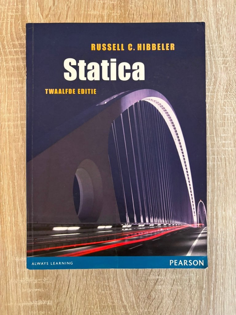 Russel C. Hibbeler - Statica 12e editie, Boeken, Ophalen of Verzenden, Beta, Nieuw, WO