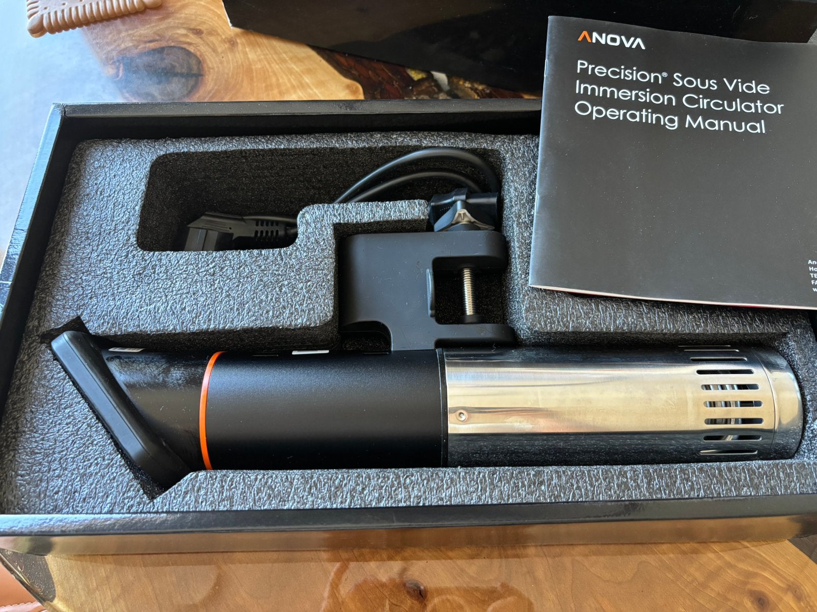 ANOVA Sous Vide Precisie Cooker, Overige typen, Ophalen of Verzenden, Zo goed als nieuw, Zwart