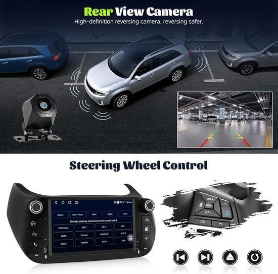 Android Autoradio – 2Din Radio – Multimedia Speler, Corvance B.V., Verzenden, Nieuw, Corvancebol@gmail.com