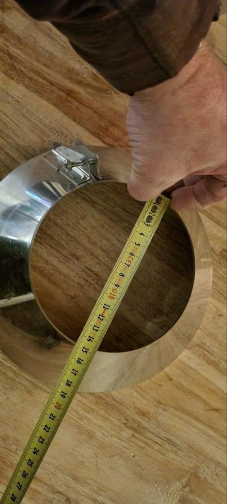 Aangeboden: stormkraag 150 mm, Ophalen