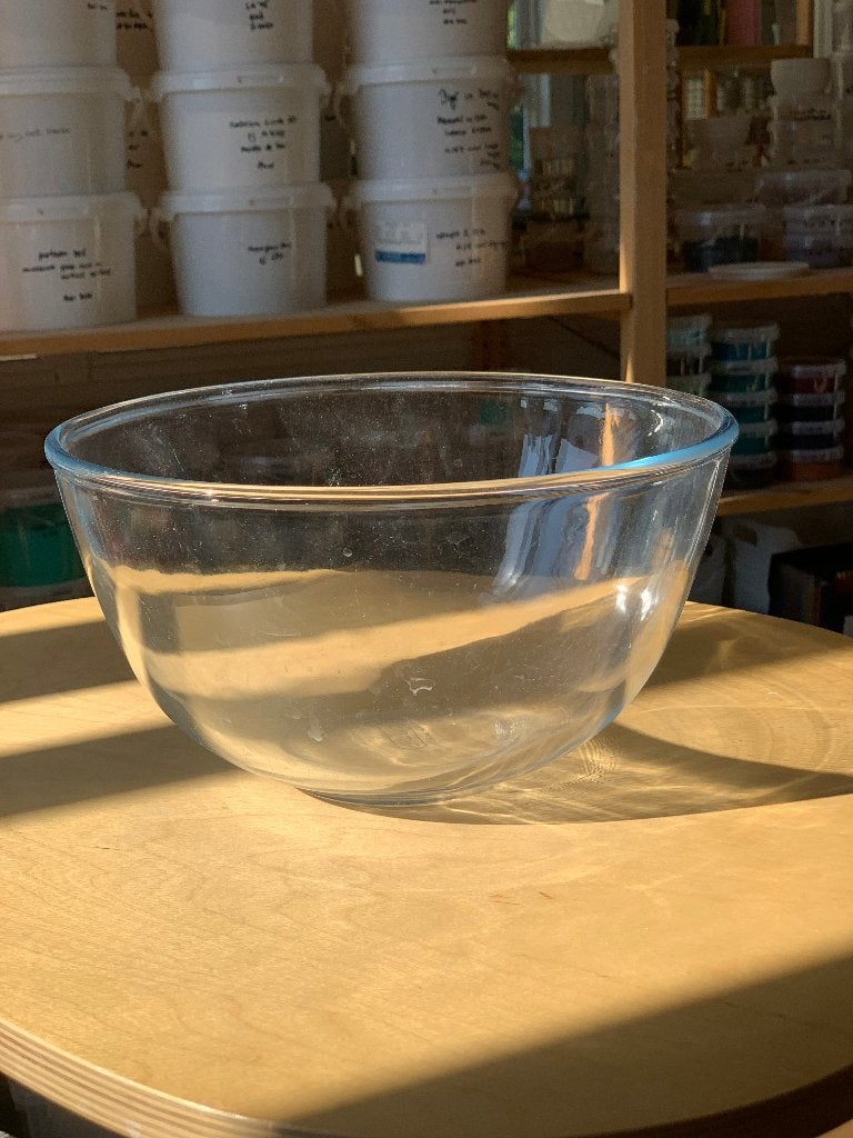 Pyrex bowl, Ophalen, Zo goed als nieuw
