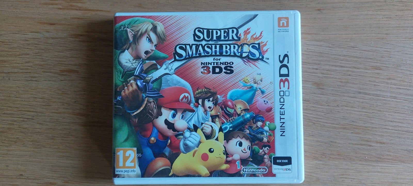 Super Smash Bros - Nintendo 3DS - CASE ONLY!! NO GAME!!, Vechten, Ophalen of Verzenden, Zo goed als nieuw, 3 spelers of meer