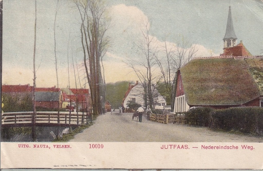 743P Jutphaas, Nedereindscheweg 1906, Verzamelen, Ophalen of Verzenden, Voor 1920, Gelopen, Utrecht