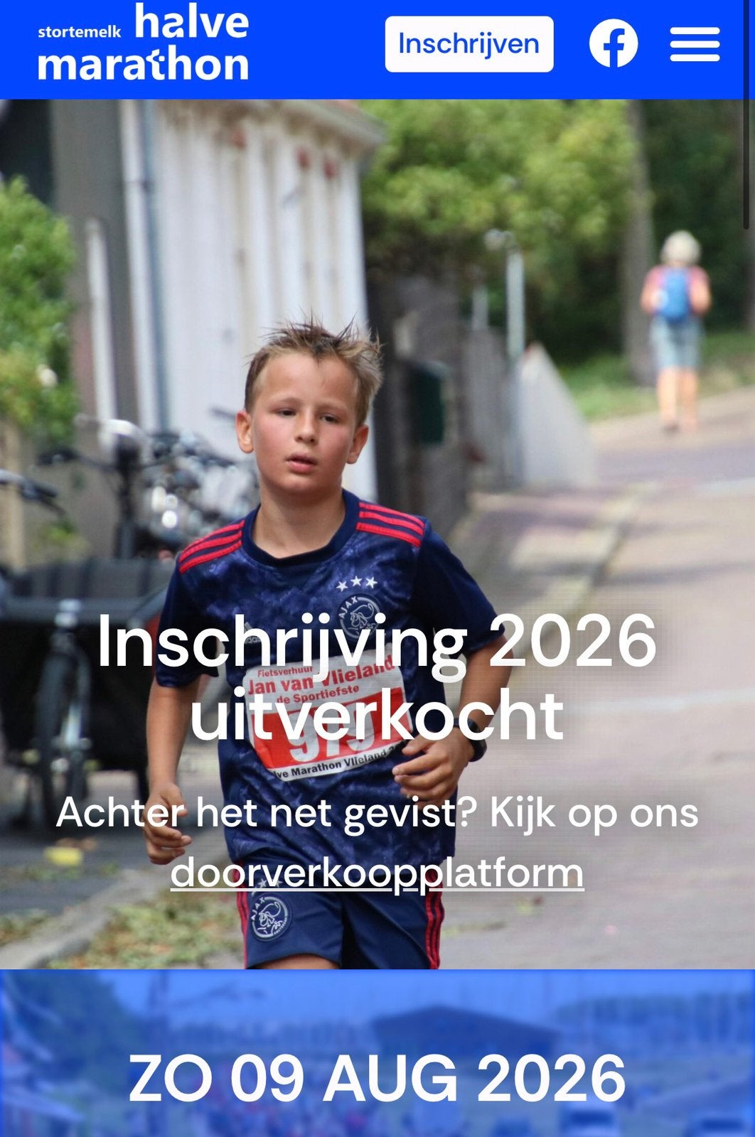 Gezocht: startbewijs 5.5km halve marathon Vlieland 9-8-26, Ophalen of Verzenden, Nieuw, Overige typen, Overige merken