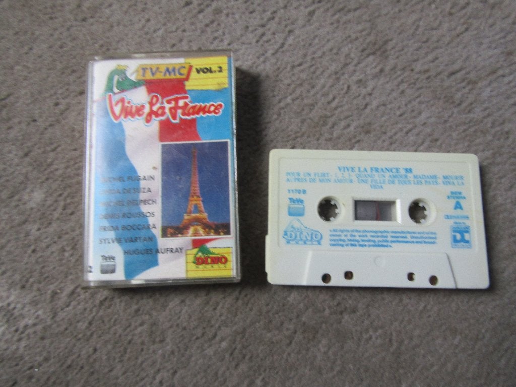 Cassette: Vive la France, Gebruikt, Wereldmuziek, 1 bandje, Ophalen of Verzenden