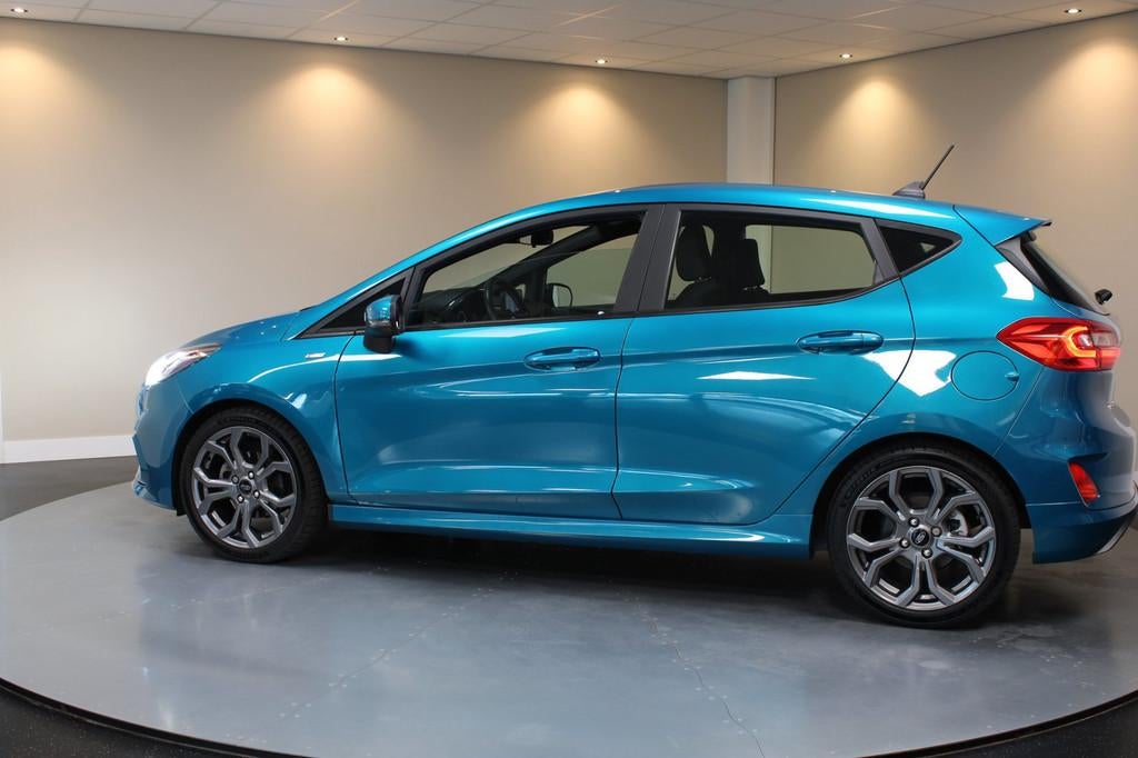 Ford Fiesta 1.0 EcoBoost ST-Line *65.000Km!* Carplay|Navi|Cr, Auto's, Ford, Voorwielaandrijving, Gebruikt, Euro 6, Blauw