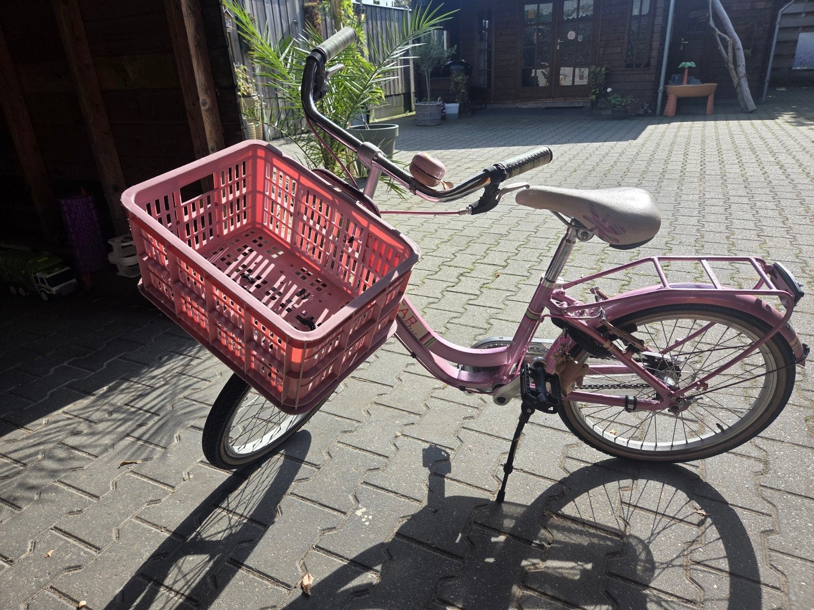 Batavus meisjesfiets - Nog in nette staat!, Fietsen en Brommers, Ophalen, Terugtraprem, Gebruikt, Batavus