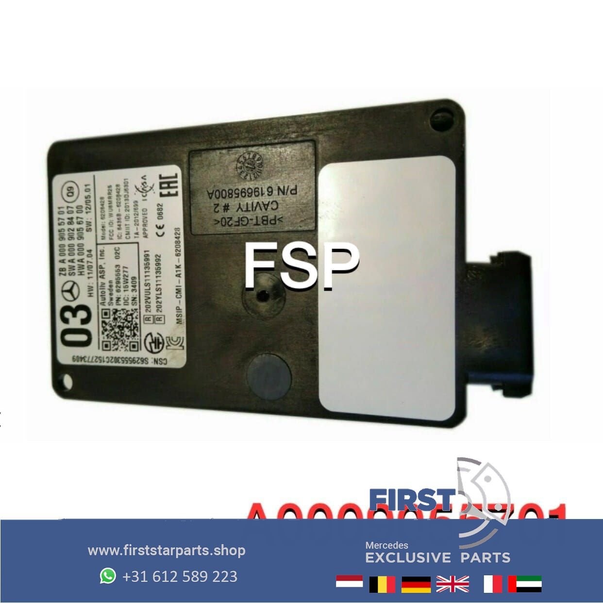 A0009055701 RADAR SENSOR Mercedes W204 W166 X166 R172 RADARS, Auto-onderdelen, Gebruikt, -, Ophalen of Verzenden, -