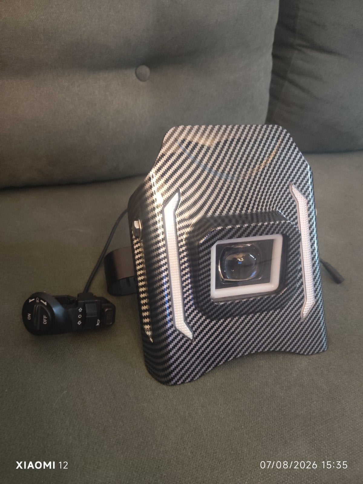 Gt2000 lamp met toeter en signaal lichten, Sieraden, Tassen en Uiterlijk, Toilettassen, Ophalen of Verzenden, Zo goed als nieuw