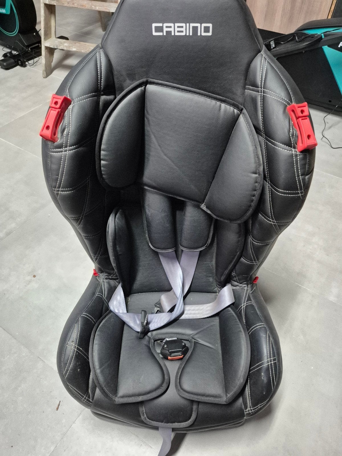 Cabino autostoel met zomerhoes - Zwart, Verstelbare rugleuning, 9 t/m 36 kg, Ophalen, Overige merken