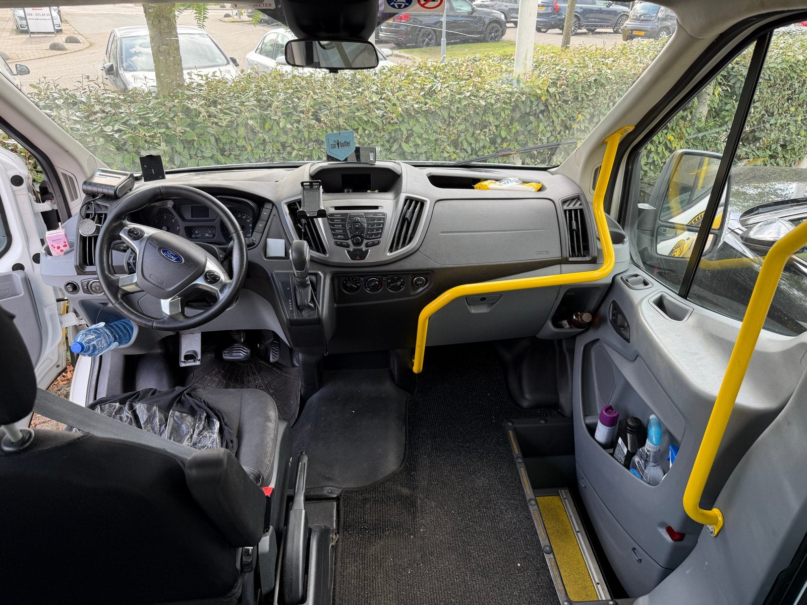 Ford Transit 2018 Wit rolstoelbus Motor defect!, Auto's, 15 km/l, 1995 cc, Overige carrosserieën, 1850 kg