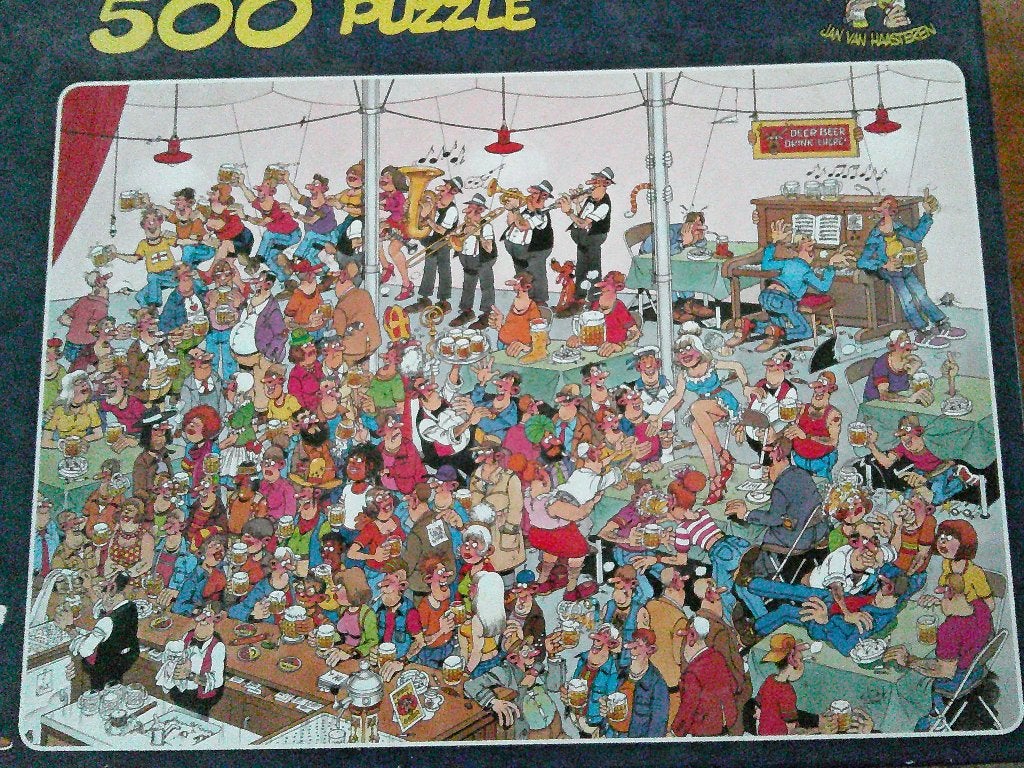 Jan van Haasteren puzzels, Ophalen, 500 t/m 1500 stukjes, Zo goed als nieuw