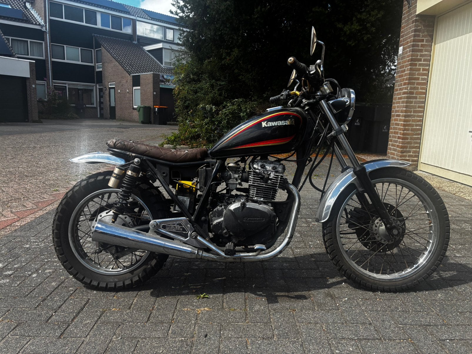 KAWASAKI KZ 305 ltd opknapper cafe racer, Ophalen