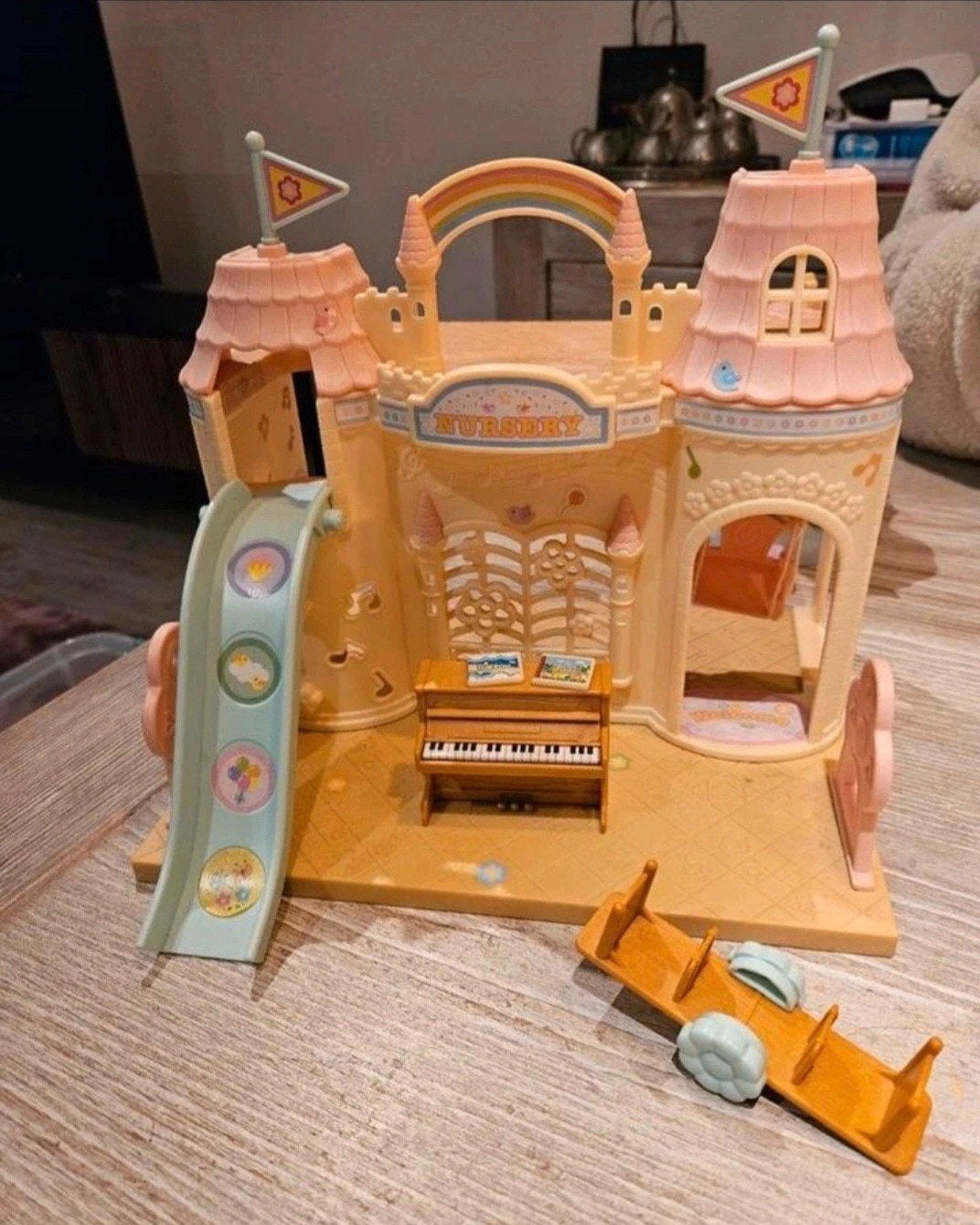 sylvanian families nursery, Ophalen of Verzenden, Zo goed als nieuw, Poppenhuis