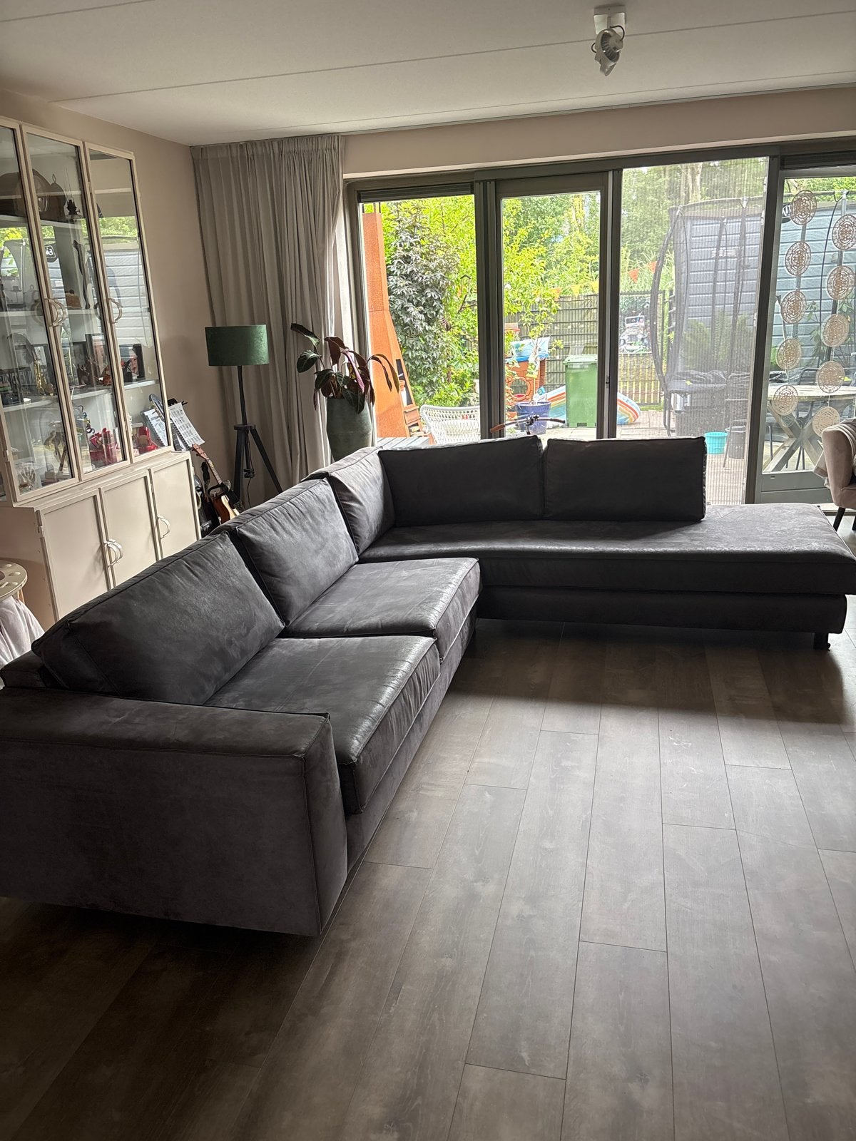 Mega bank, Ophalen, Gebruikt, 100 tot 125 cm, Hoekbank