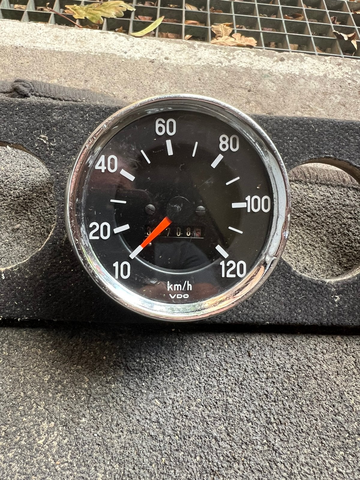 Originele en WERKENDE VDO 120 km/h teller, Ophalen of Verzenden, Gebruikt, Cilinder