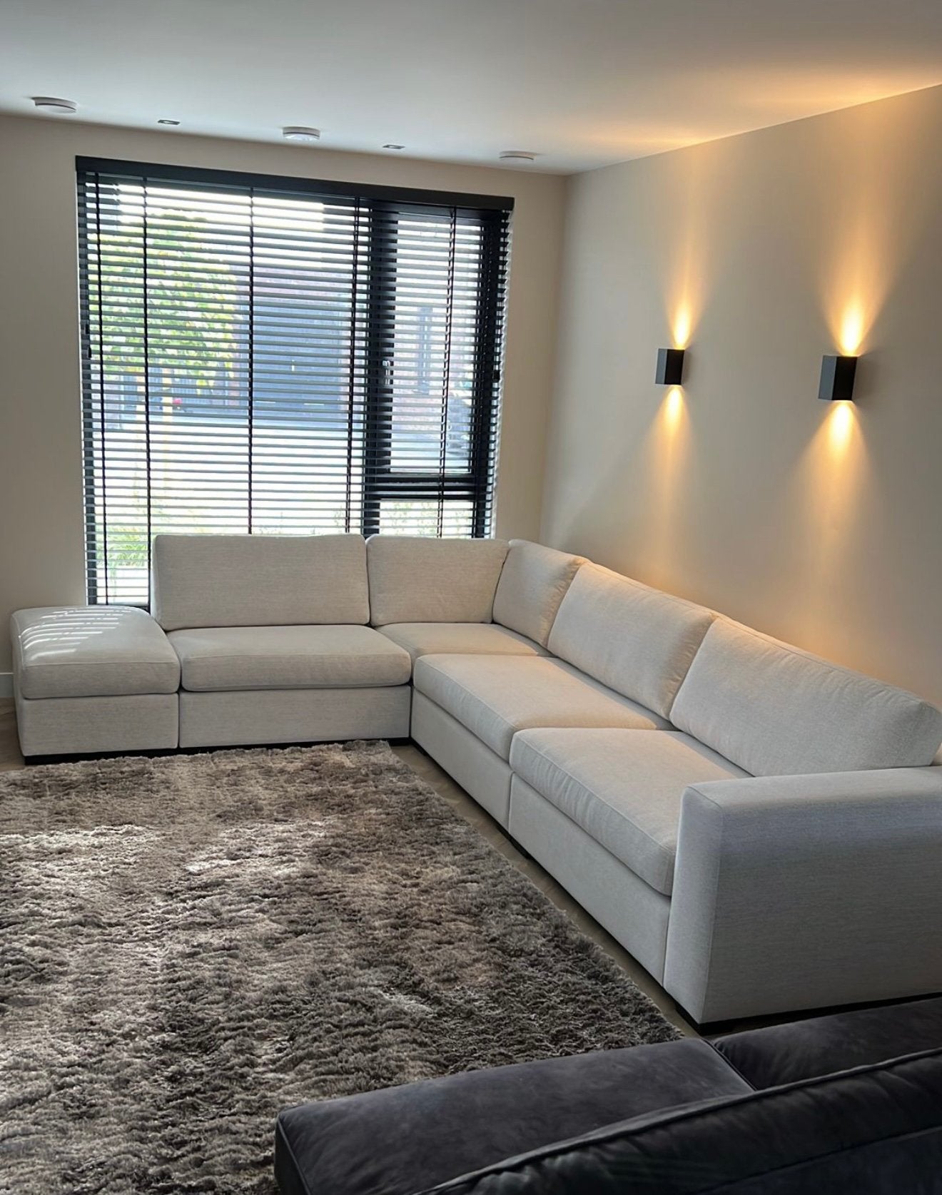 Hoogpolig tapijt bruin/beige 200x300 cm, Huis en Inrichting, Stoffering | Tapijten en Kleden, Ophalen, Gebruikt, Bruin, 200 cm of meer