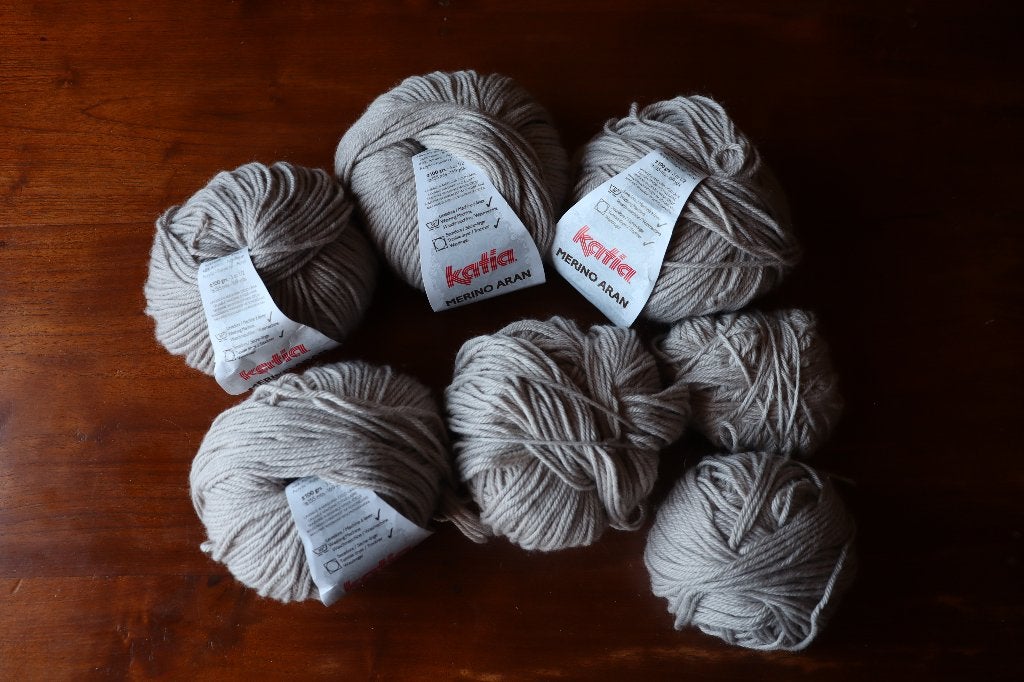 Wol Katia Merino Aran, Ophalen of Verzenden, Zo goed als nieuw, Breien of Haken, Wol of Garen