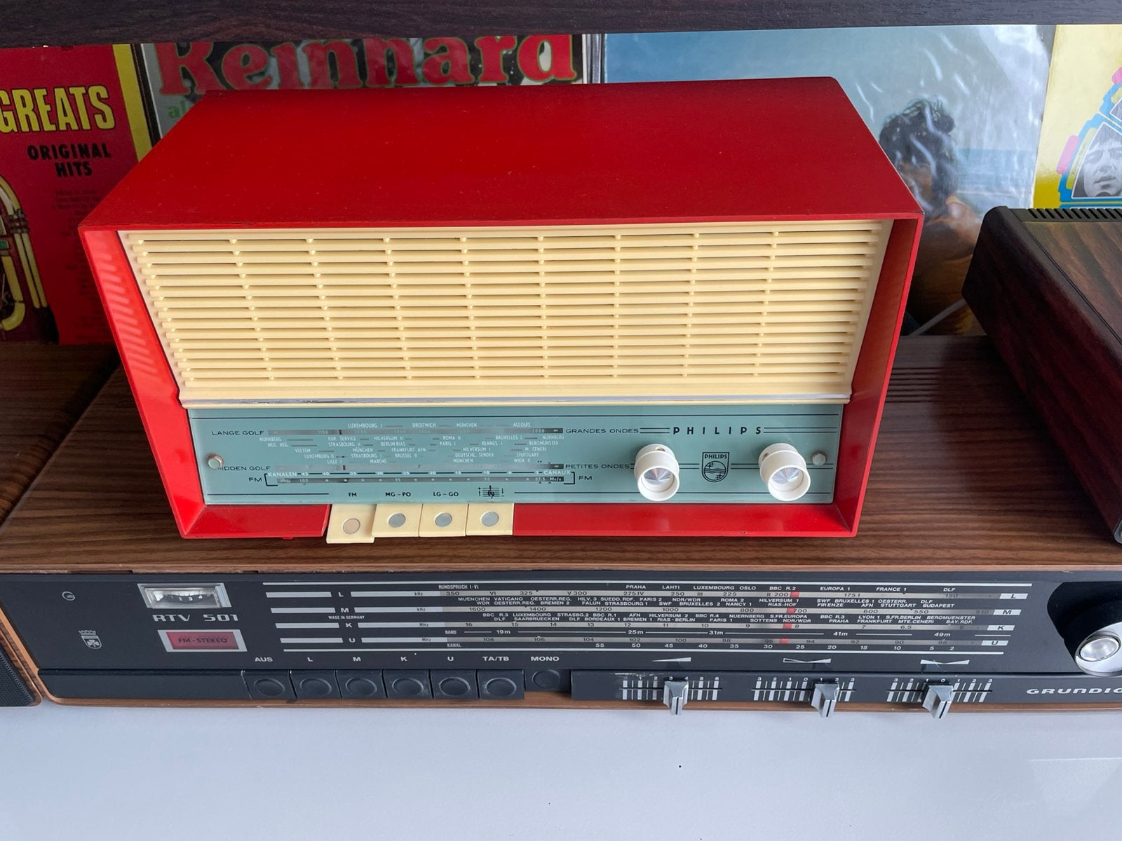 Philips buizenradio, Antiek en Kunst, Ophalen of Verzenden