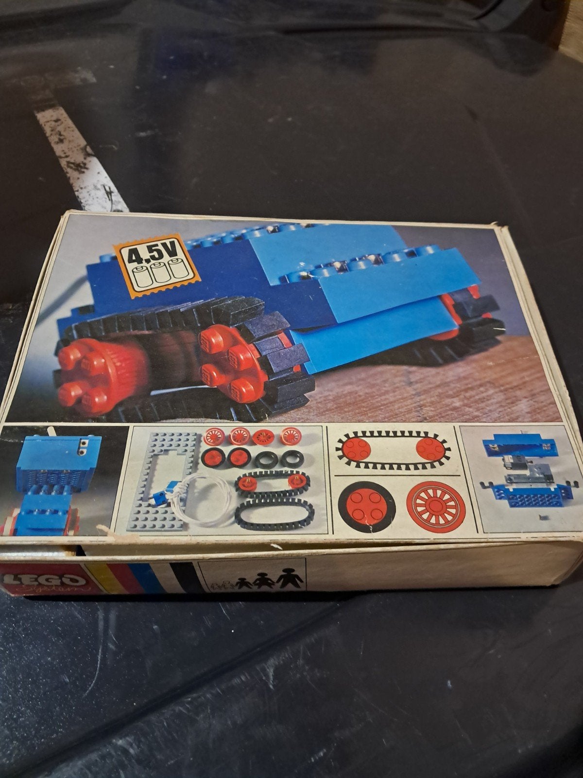 Vintage LEGO system 103 onderdelen., Gebruikt, Overige thema's, Lego, Overige typen