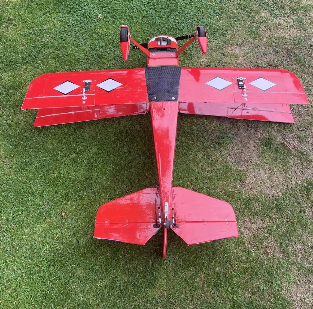 Te koop: Kyosho Pitts S-2C 54" Biplane + Futaba T7CP, Hobby en Vrije tijd, Ophalen, Zo goed als nieuw, Nitro