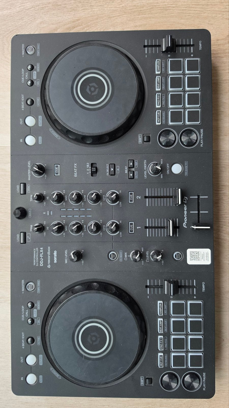 Pioneer DJ DDJ-FLX4 DJ Controller - Zo goed als nieuw, Muziek en Instrumenten, Ophalen of Verzenden, Zo goed als nieuw, Pioneer