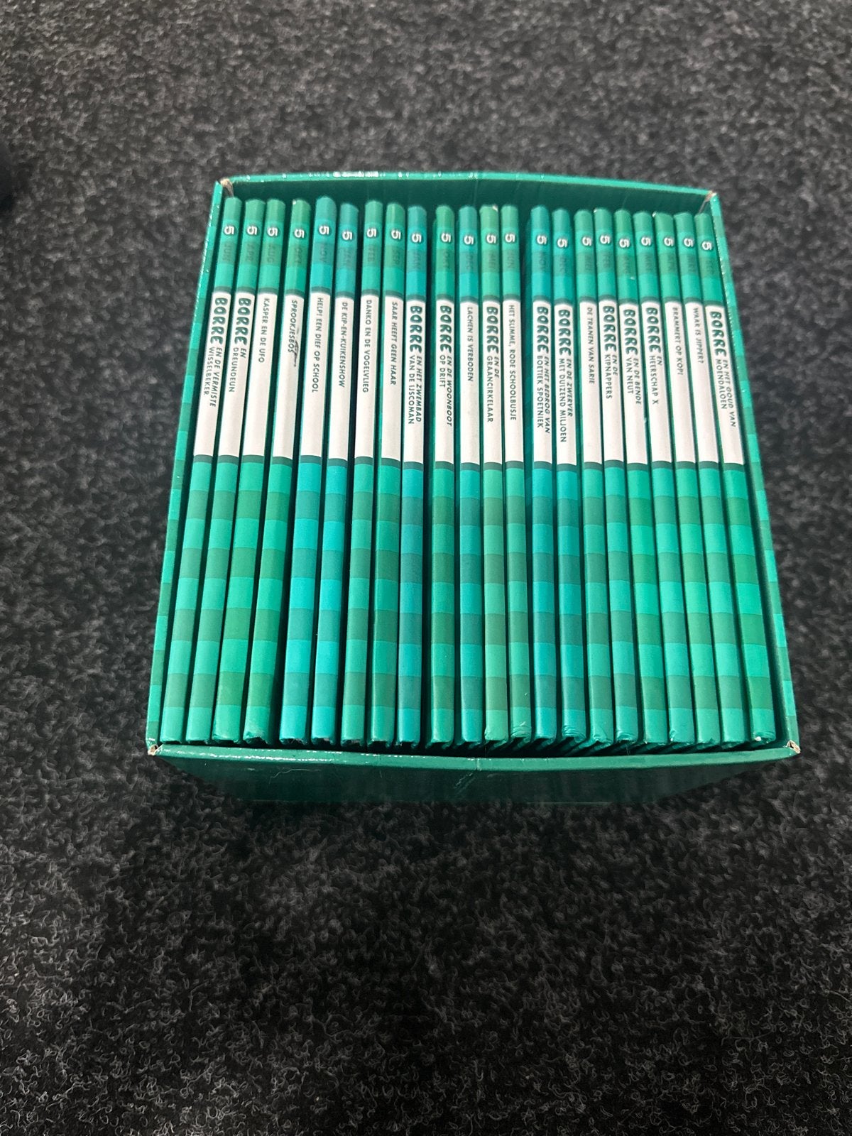 Complete set Borre boekjes groep 5 (24 stuks), Boeken, Ophalen, Gelezen, Overige niveaus, Nederlands