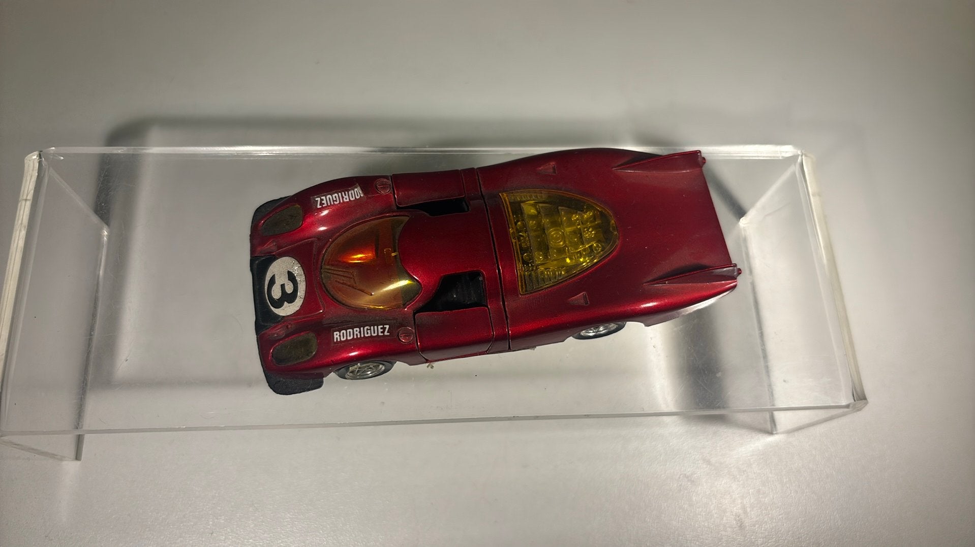 Porsche 917 le mans politoys 1.43, Overige merken, Auto, Ophalen of Verzenden, A