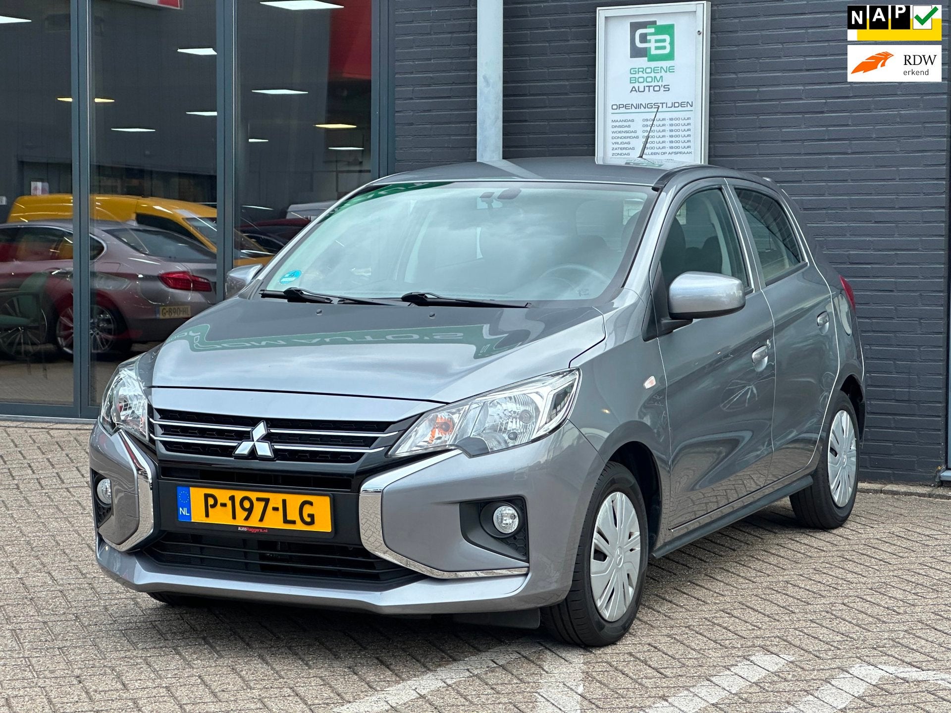 Mitsubishi Space Star 1.2 Cool+/1STE EIG/NAVI/AIRCO/NL-AUTO, Auto's, Voorwielaandrijving, Dealer onderhouden, Stof, Gebruikt