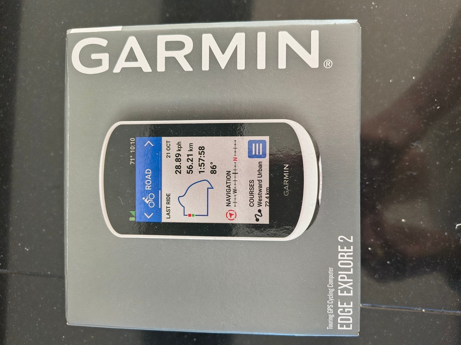 Garmin Edge Explore 2 GPS Fietscomputer, Fietsen en Brommers, Fietsaccessoires | Fietscomputers, Ophalen of Verzenden, Draadloos
