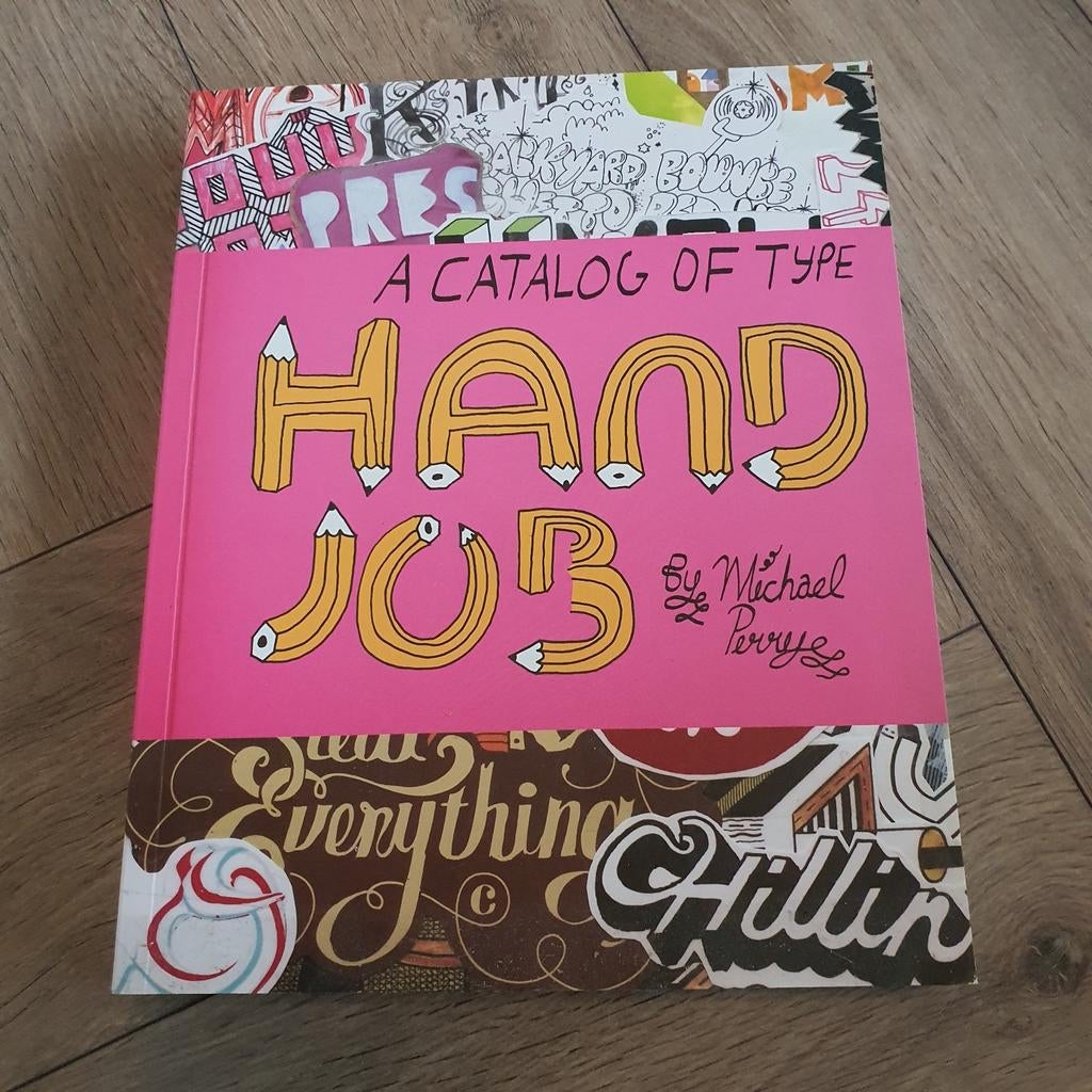 Hand Job: A Catalog of Type - Michael Perry, Ophalen of Verzenden