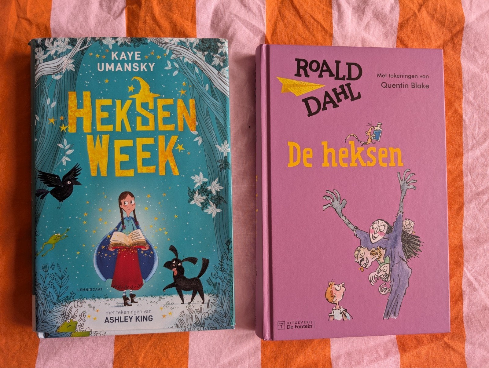 Heksen boeken: Heksen Week & De Heksen (Roald Dahl), Ophalen of Verzenden, Zo goed als nieuw