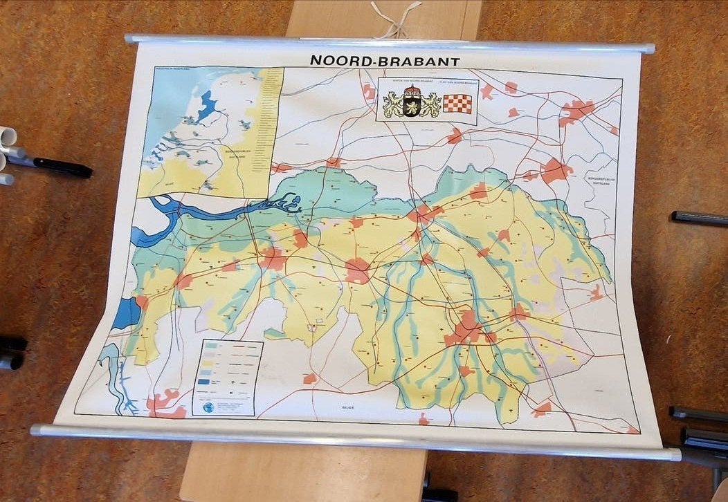 Grote collectie provinciekaarten van Nederland, Ophalen, Aardrijkskunde
