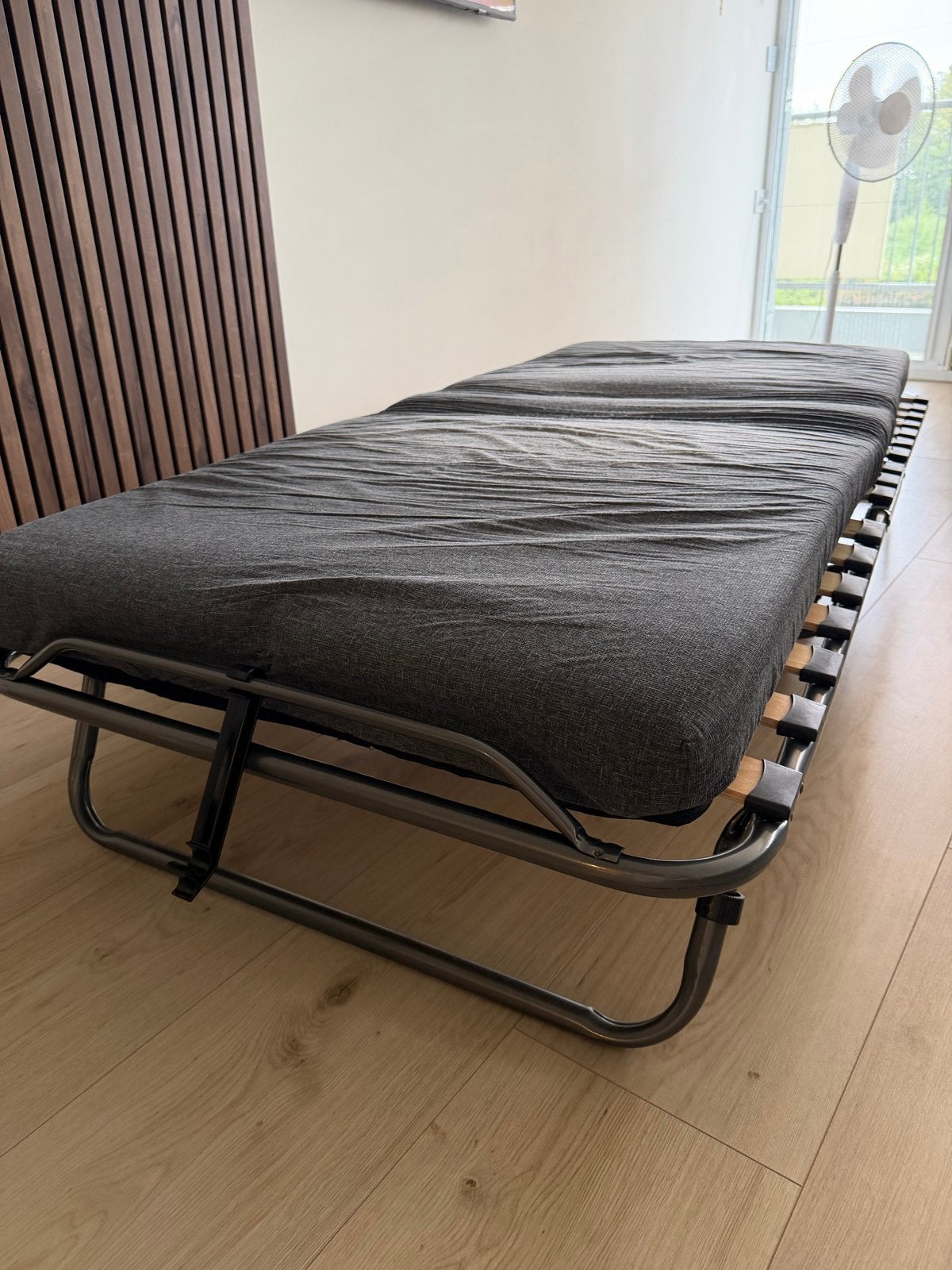 opklapbaar logeerbed, Ophalen, Gebruikt, Eenpersoons, 80 cm