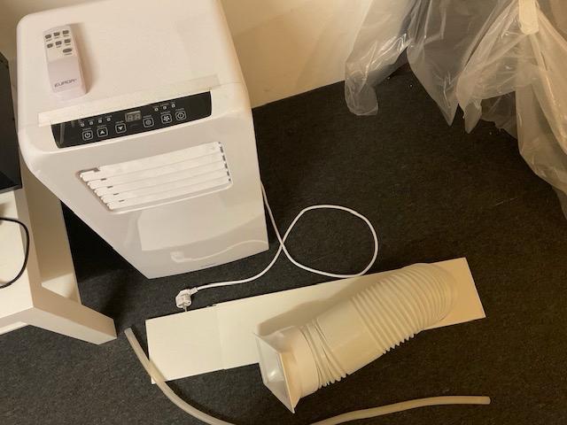Mobiele airco van Eurom, Ophalen, Minder dan 60 m³, 3 snelheden of meer, Zo goed als nieuw