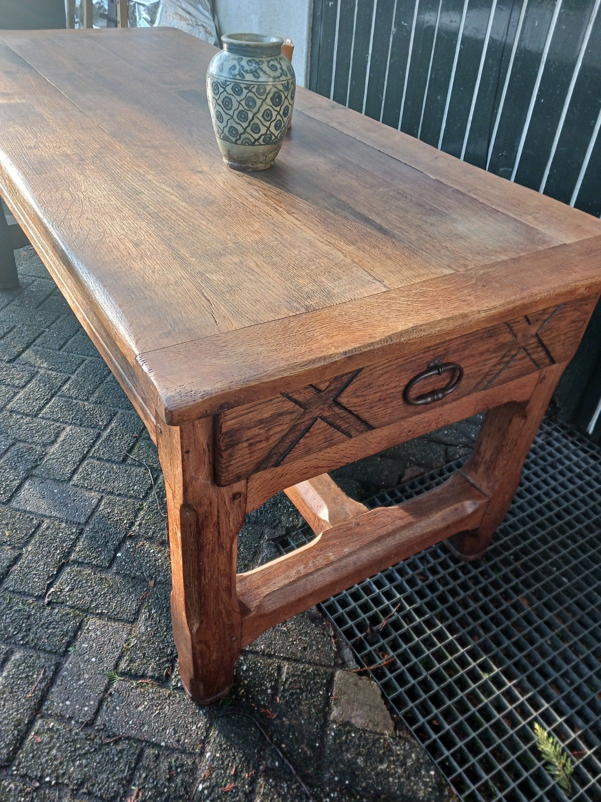 Antieke Boerentafel, Antiek en Kunst, Ophalen of Verzenden