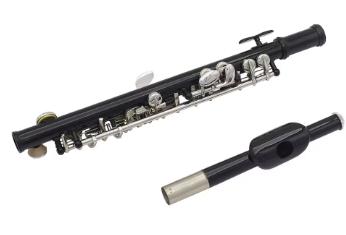 Luxe Piccolo in C half size fluit met koffer en accessoires, Muziek en Instrumenten, Blaasinstrumenten | Dwarsfluiten en Piccolo's